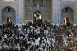 نقاره‌زنی حرم مطهر رضوی در آستانه میلاد حضرت رضا علیه السلام
