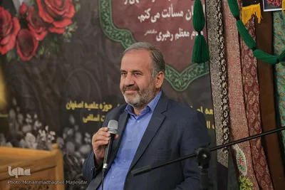 مراسم ارتحال آیت‌الله عبدالنبی نمازی در اصفهان