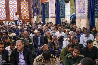 مراسم اربعین شهدای خدمت در یزد‎