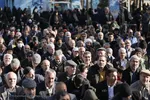 اقامه نماز باران در گلستان شهدای اصفهان