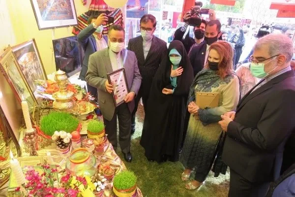 درخشش غرفه فرهنگی ایران در جشنواره بین‌المللی نوروز در پاکستان + عکس