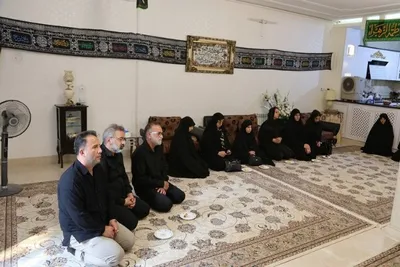 دیدار دانشگاهیان لرستان با خانواده شهید «امیرحسین طولابی»