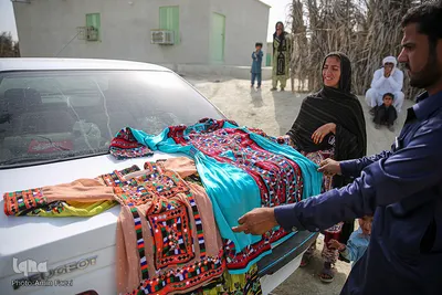 زه دوزی زنان بلوچ‎