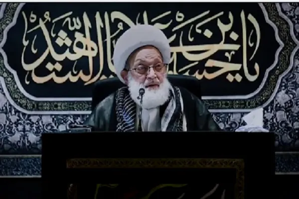 فیلم | آیت‌الله عیسی قاسم: مبارزه با سازشگری چون نبرد امام حسین(ع) با یزید است