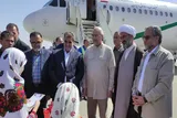 قالیباف وارد سمنان شد