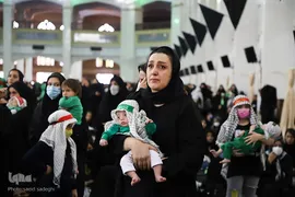 حسینیه ایران؛ سوگواره شیرخوارگان حسینی در مصلی حضرت امام(ره) تبریز