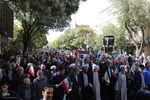 راهپیمایی بشارت نصر در تبریز