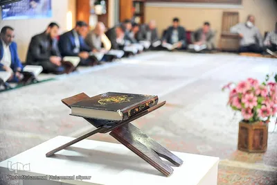 جلسه قرائت قرآن سازمان قضایی نیروهای مسلح خوزستان