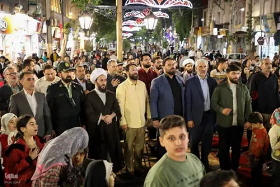 پیاده‌راه خوی میزبان جشن باشکوه دهه کرامت‎