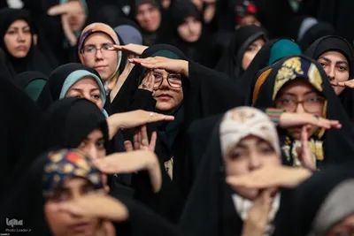 دیدار هزاران نفر از دانشجویان سراسر کشور با رهبر معظم انقلاب