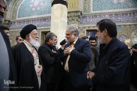 مراسم یادبود آیت‌الله سید محمد شاهچراغی در قم