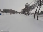 طبیعت برفی مناطق شهری و روستایی اهر