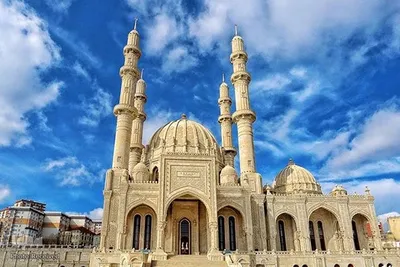 مسجد حیدر باکو در کشور آذربایجان