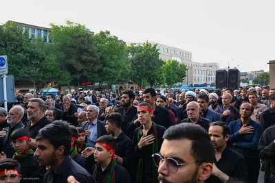 قافله سوگواری امام صادق (ع) در اصفهان