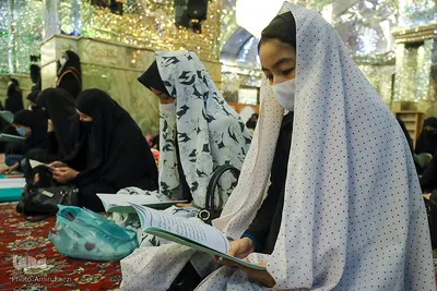 مراسم قرائت خطبه فدکیه در حرم شاهچراغ (ع)