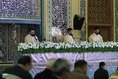 ترتیل خوانی قرآن کریم در مصلای امام خمینی (ره) تبریز