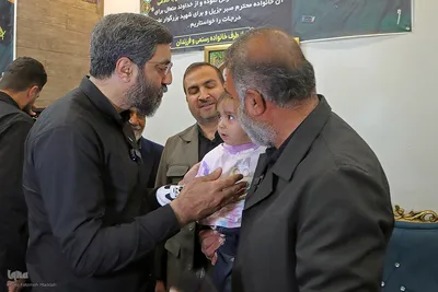 دیدار نماینده مقام معظم رهبری با خانواده سردار شهید یعقوب خادمی