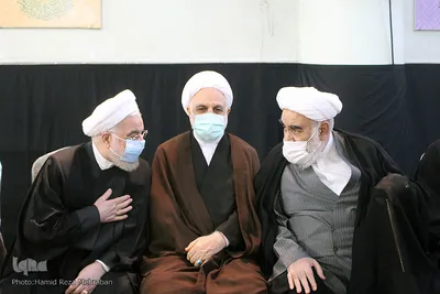 مراسم یادبود آیت الله محمدی ری شهری