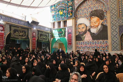 عزاداری ظهر تاسوعا زیر خیمه چندصدساله هارونیه اصفهان