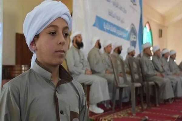 مراسم فارغ التحصیلی حافظان قرآن در ادلب