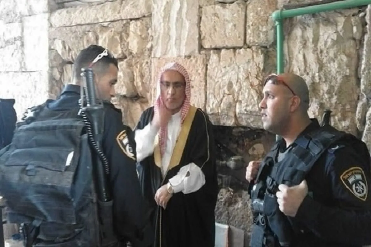 An hana limamin masallacin Al-Aqsa shiga wannan wuri