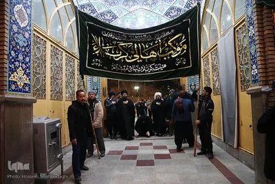 حرم کریمه اهل بیت در شب شهادت حضرت زهرا(س)