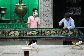 حال و هوای آغاز دهه محرم در تجریش