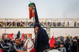 «مشایه الحسین(ع)» اهواز راهی کربلا شد