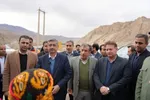 غبارروبی گلزار شهدای شهرستان پلدختر با حضور استاندار لرستان