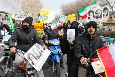 جشن سالروز پیروزی انقلاب اسلامی در اصفهان