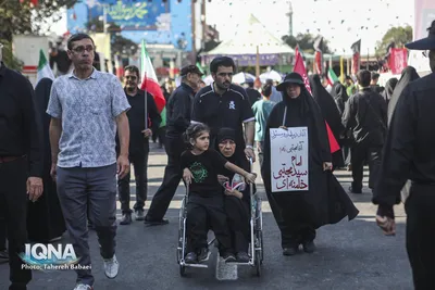 آئین پیاده‌روی جاماندگان اربعین حسینی شهر تهران