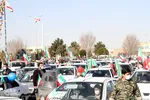 راهپیمایی خودرویی و موتوری 22 بهمن 1400 در یزد‎‎