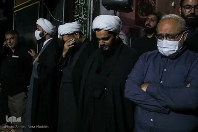 مراسم وداع با پیکر پاسدار شهید محمد اسلامی و بسیجی شهید سجادی‌زاده در شیراز