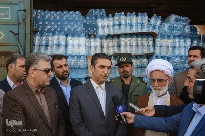 ارسال کمک های مردمی به سیل زدگان استان خوزستان 
