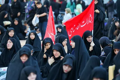 مراسم عزاداری حسینی در مصلای تبریز