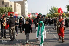 راهپیمایی نمادین قافله اسرای کربلا

