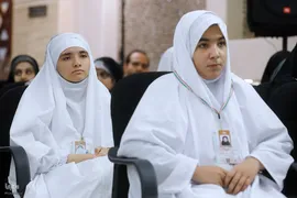 دیدار صمیمی با نوجوانان و جوانان حج گزار