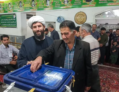 حضور پرشور مردم شهرستان اهر در چهاردهمین دوره انتخابات ریاست جمهوری