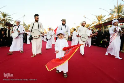عزاداران تاسوعای حسینی در کربلای
