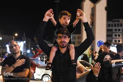 آیین عزاداری شب ششم محرم مسجد امام حسین(ع) سمنان