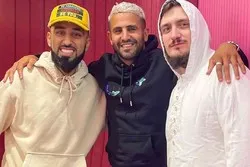 Riyad Mahrez se fait réciter une Sourate par Fatih Seferagic