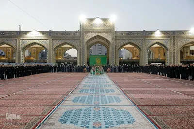 آیین تعویض پرچم حرم امام رضا(ع)