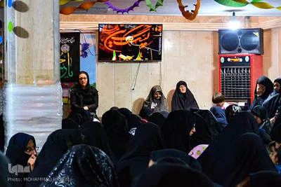 مراسم عزاداری جامعه قرآنی - محلات/عکاس:محمد رجبی