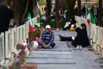 تحویل سال ۱۴۰۵ در گلستان شهدای اصفهان