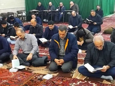 مراسم احیای شب‌های قدر در مساجد اهر