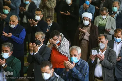 نماز عید سعید فطر در دانشگاه تهران