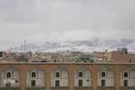 آشتی اصفهان با برف