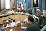 نشست خبری سردار زارع کمالی فرمانده سپاه الغدیر یزد‎‎