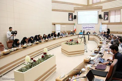 نشست خبری رئیس دانشگاه یزد