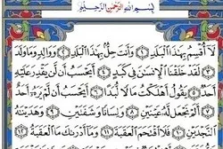 Lecture de la sainte sourate Balad par Sidiq al-Sayed Menchawi et ses fils